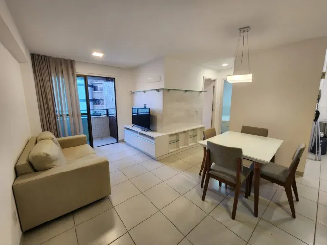 ALUGO APARTAMENTO MOBILIADO - 2 QUARTOS - ANDAR ALTO - BAIRRO: BOA VIAGEM