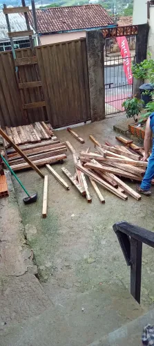 Madera caibro de 1 metro e 20