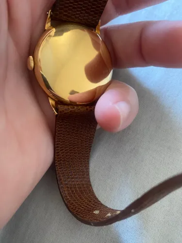 Relógio Omega de Ouro - Leia o Anúncio