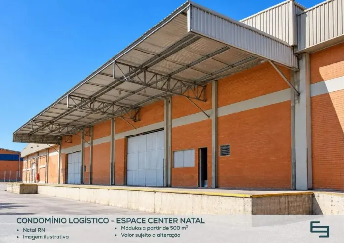 Galpão para alugar em Natal/RN com 4.391,00 m² em condomínio logístico