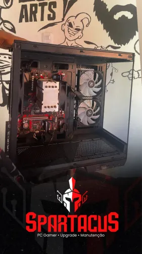 Kit Ryzen 5 5600G + 32gb de ram Ddr4 + placa mãe B450 gaming 