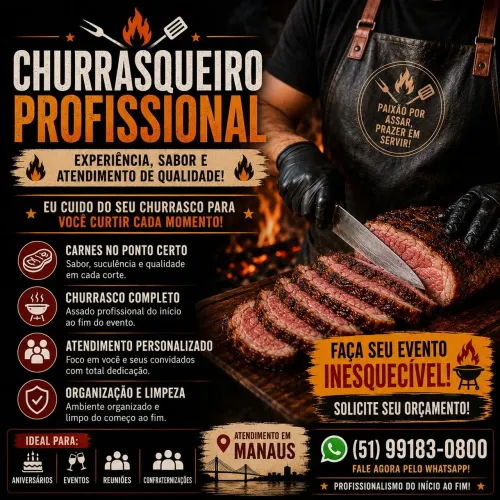 Churrasqueiro/Assador Profissional