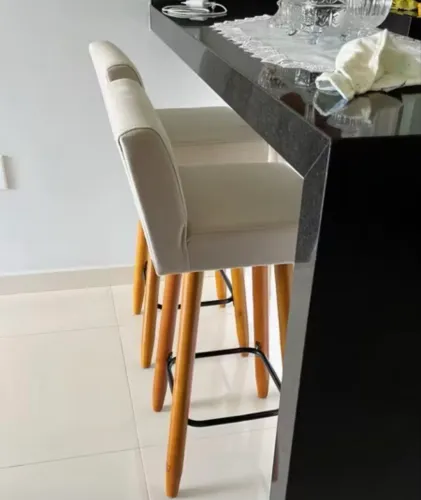 Banquetas estofadas