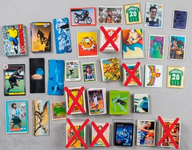 Kit Lote Coleção Figurinhas e Cards Anos 90 NBA Cavalheiros do Zodíaco Ben 10 Nitsu e Mais