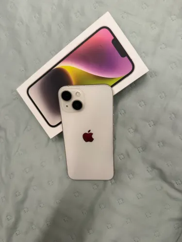 Vendo iPhone 14 128gb branco usado em excelente estado 