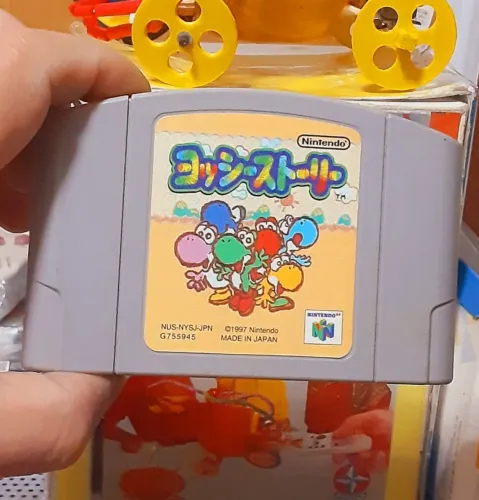 Cartucho Yoshi's Island Nintendo 64 versão japonesa original