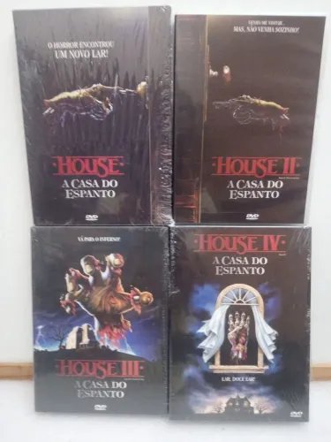 Coleção A Casa do espanto 1 ao 4 - clássicos de terror originais