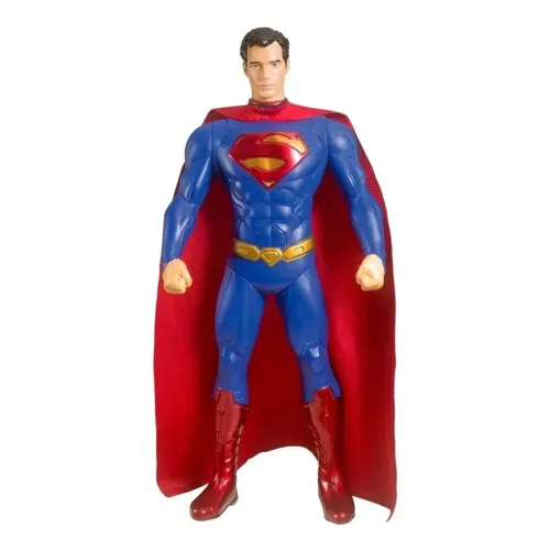Boneco Articulado Superman Mimo Brinquedos Clássico 45 cm Novo e Lacrado de Fábrica 