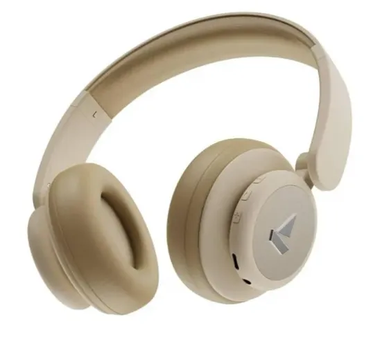 BoAt Fone de Ouvido Sem Fio Bluetooth Rockerz 450 Bege