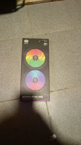 Vendo ventoinha masterfan SF 240r argb