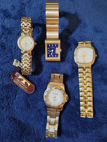 Lote com 4 Relógios Vintage - Mondaine e Technos 