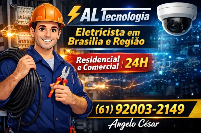 Eletricista em Brasília  | Residencial e Comercial | 24h ?