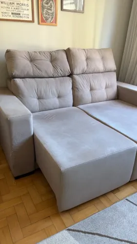 Sofá retrátil 2 lugares