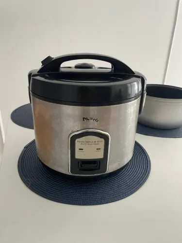 Panela de Arroz Elétrica PH10 Visor Glass Philco USADA funciona perfeitamente