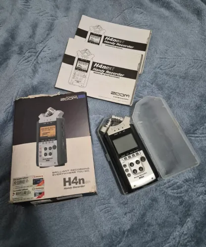 Zoom h4n gravador de voz profissional
