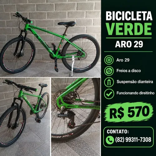 Bicicleta usada num bom estado
