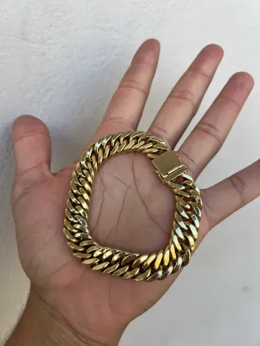 Pulseira de ouro 18k