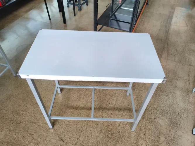 Mesa Tampo Inox 90x50 Metalmaq