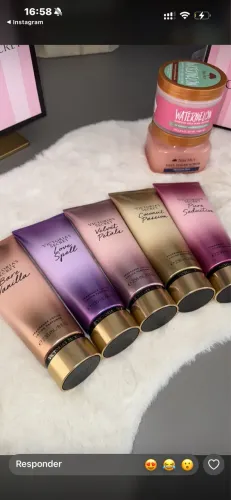 Creme/Bory splash - Victoria Secret