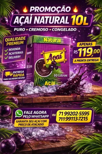CAIXA DE AÇAI 119,00