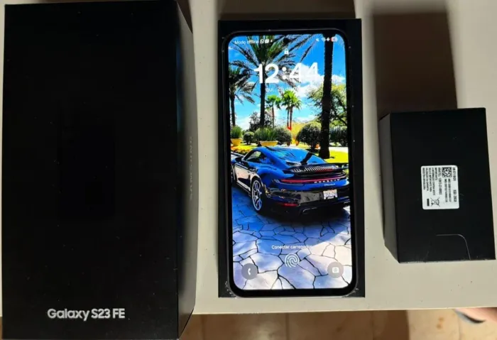 Samsung S23 FE 256GB, Novíssimo, Nota fiscal, Caixa, carregador, está em estado de zero