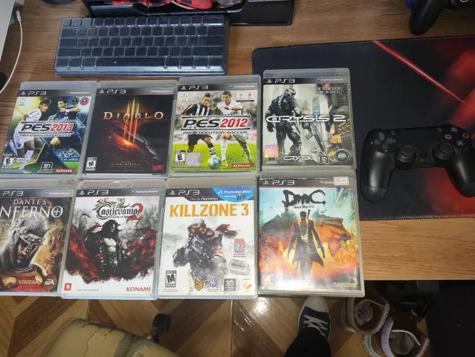 Lote de jogos ps3