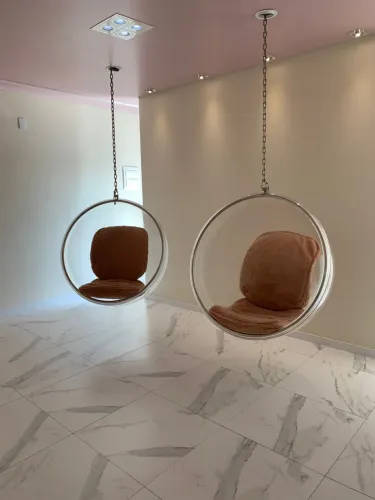 Poltrona Bubble Chair Balanço Acrílico