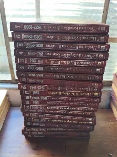 Coleção História da República Brasileira - 20 volumes completo