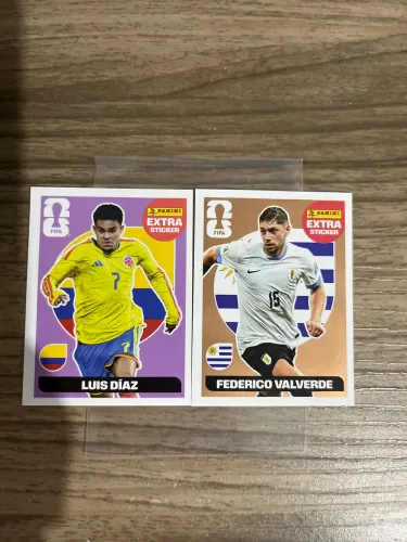 Extra sticker bronze + lilás 2026