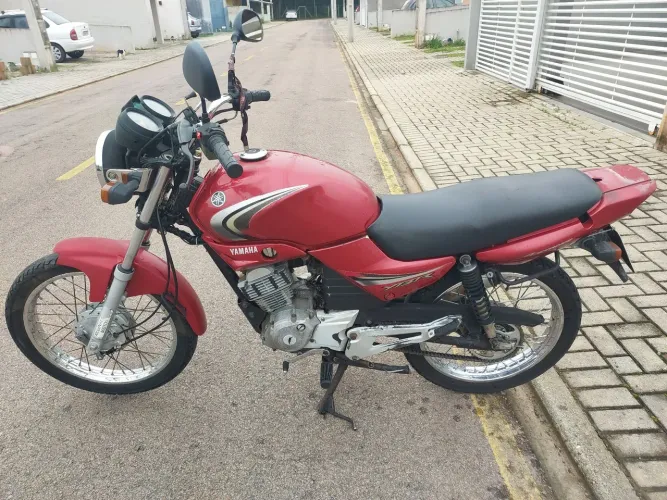 Yamaha Ybr 125 2008 partida elétrica