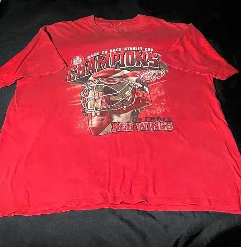 Camisa vintage Detroit Red Wings 1998 original
