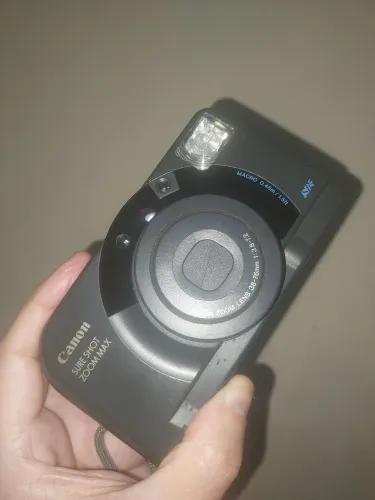 Câmera Canon SURE SHOT ZOOM MAX novinha 