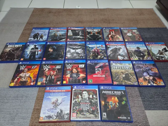 JOGOS PS4 DIVERSOS ( INCLUI JOGOS DE AÇÃO, LUTA, HISTORIA E AVENTURA )