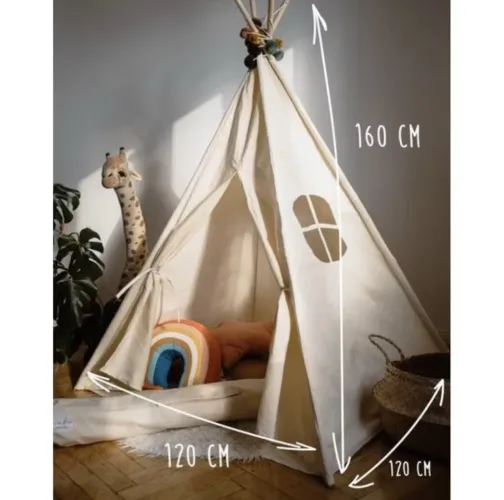 Cabana/Infantil/para/Festa/do/Pijama/Cru/Tenda/Barraca