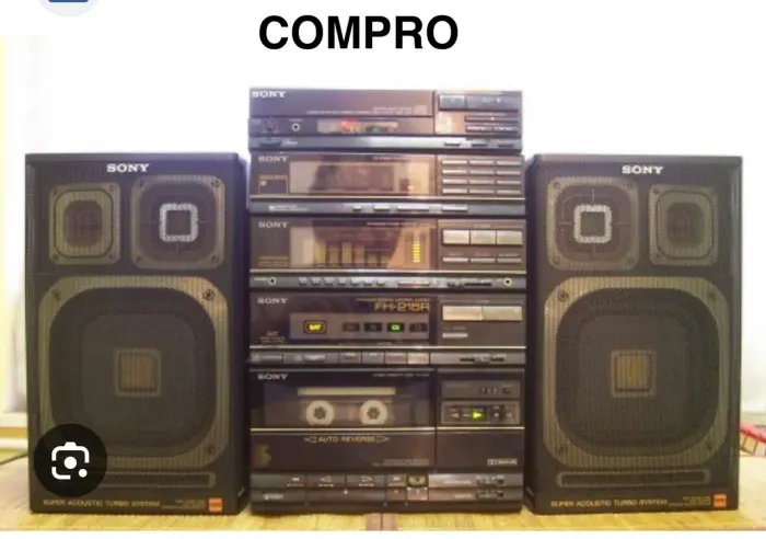 System Sony FH215. Leia o anúncio.