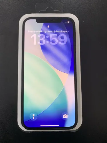 IPHONE 12 128GB+CAPINHA+CARREGADOR