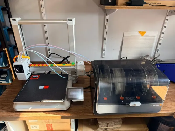 Impressora 3D Anycubic Kobra X Combo 7 cores com Ace Pro 2