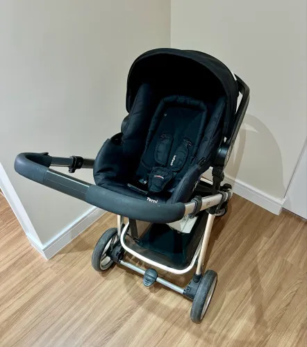 Carrinho Bebê T System Epic Lite + Base Isofix Terni Infanti