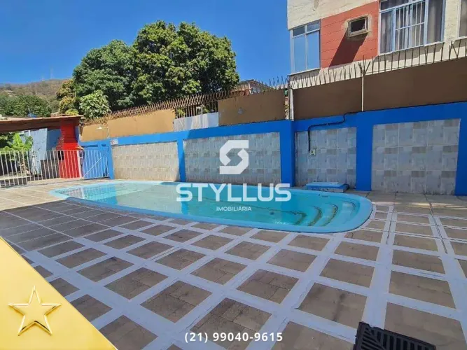 Cobertura Duplex Reformada com Terraço e Piscina em Cascadura! M30K