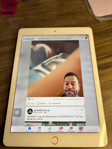 IPAD 6 128gb rose gold