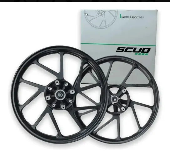 Kit jogo de rodas XRE 300 alumínio 