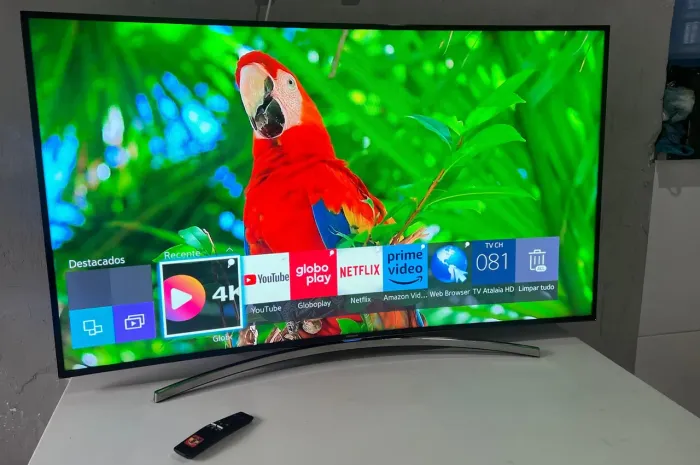 TV 55 SAMSUNG CURVADA 4K