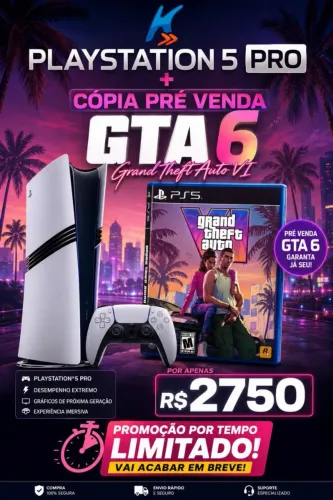 Playstation 5 + GTA VI Pré Venda