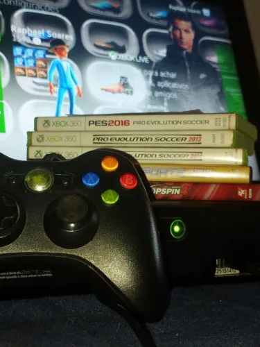 Xbox 360 E + Kinect + 7 Jogos originais