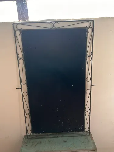 Quadro negro com moldura