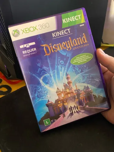 Jogo Disneyland Original Kinect Xbox 360 com manual