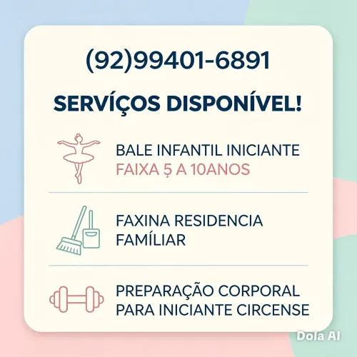 Serviços disponível ?