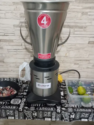 Liquidificador industrial inox novo
