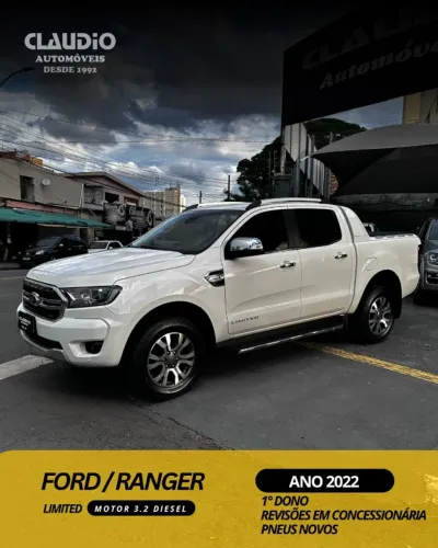 Ford Ranger Limited 3.2 20V 4X4 CD Aut. Dies. 2022