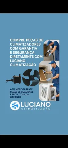 Limpeza e manutenção de climatizadores em geral.